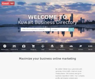 Kuwaityell.com(Kuwait Business Directory) Screenshot