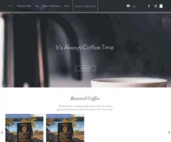 Kuxtalcoffee.com(Kuxtal Coffee & Tea) Screenshot