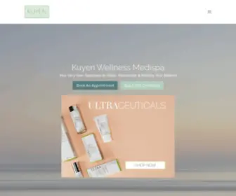 Kuyen.com.au(Kuyen Wellness Medispa) Screenshot