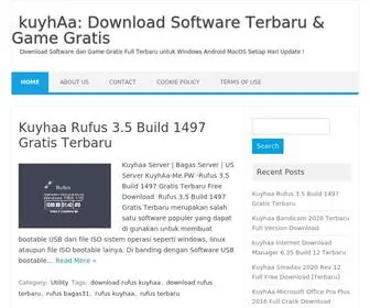 Kuyhaa-ME.pw(Download Software Terbaru & Game Gratis) Screenshot