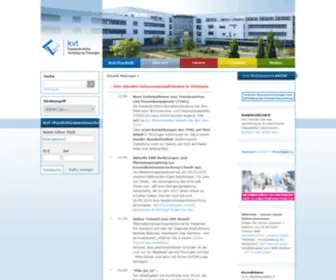 KV-Thueringen.de(Kvt) Screenshot