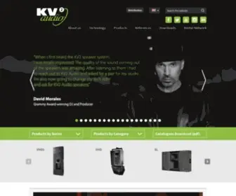 KV2Audio.com(KV2 Audio) Screenshot