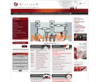 Kvalikon.hu(Üzleti és szervezeti képességfejlesztés) Screenshot