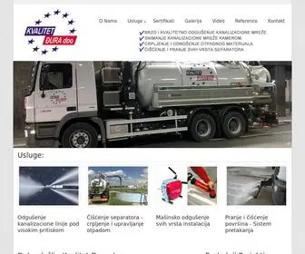 Kvalitetdjura.rs(Odgušenje kanalizacije Beograd) Screenshot