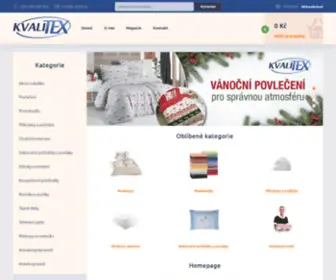 Kvalitex.cz(Kvalitex) Screenshot