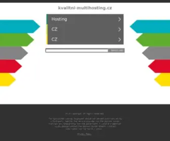 Kvalitni-Multihosting.cz(Kvalitní multihosting) Screenshot
