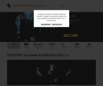 Kvalitnikoureni.cz(NOVINKY na www.KvalitníKouření.cz) Screenshot