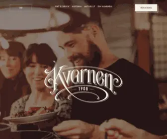 Kvarnen.com(Restaurang Kvarnen) Screenshot