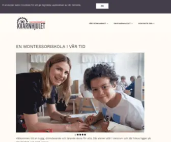 KvarnhJulet.se(Montessoriskolan Kvarnhjulet) Screenshot