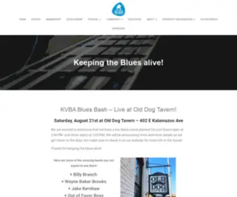 Kvba.org(Keeping the Blues Alive) Screenshot