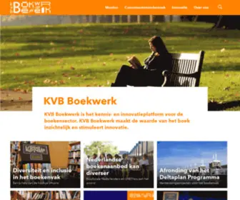 KVbboekwerk.nl(KVB Boekwerk) Screenshot