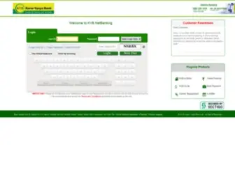 KVbnet.co.in(Kvb direct banking) Screenshot