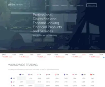 KVBprime.co.uk(Innovative FX Trading with KVB Prime) Screenshot
