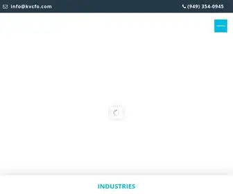KVcfo.com(KeenVision Financial) Screenshot