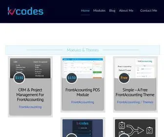 Kvcodes.com(A Small Team do Big Projects) Screenshot