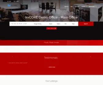Kvcore-Demo.com(New york NY Real Estate & Homes for Sale) Screenshot