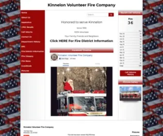 KVFC.net(Kinnelon Volunteer Fire Company) Screenshot