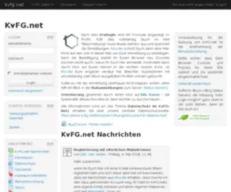 KVFG.net(Präsentation) Screenshot