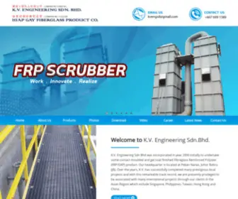 KVFRP.com(FRP Fiberglass Supplier Johor Bahru (JB)) Screenshot