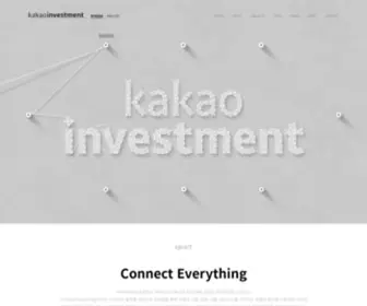 KVgcorp.com(Kakao Investment) Screenshot