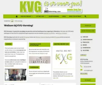 KVgvorming.be(Katholieke Vereniging Gehandicapten) Screenshot