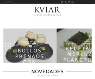 Kviar.es(Restaurantes en Madrid y Barcelona) Screenshot