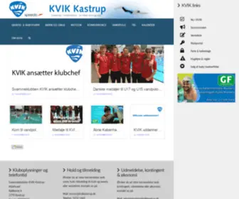 Kvikkastrup.dk(Forsiden Kvik Kastrup) Screenshot