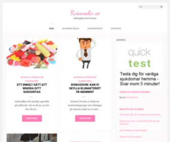 Kvinnoliv.se(Klimakteriet) Screenshot