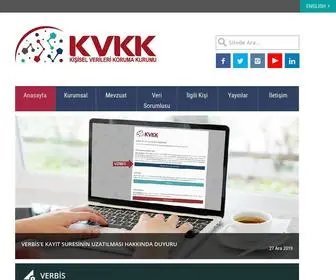KVKK.gov.tr(KİŞİSEL VERİLERİ KORUMA KURUMU) Screenshot
