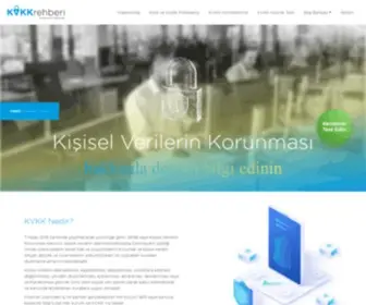 KVKkrehberi.com(KVKK Uyumluluğunuzu Hemen Ücretsiz Test Edin) Screenshot