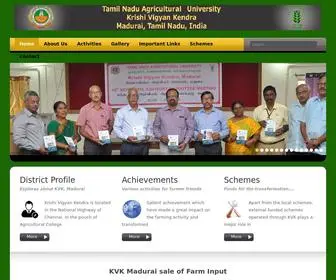 KVKmdu.org(Krishi Vigyan Kendra) Screenshot