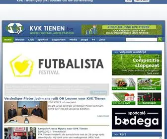 KVktienen.be(KVK Tienen Official Website) Screenshot