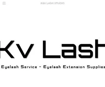 Kvlash.com($88 Eyelash Extensions Sacramento New Clients) Screenshot