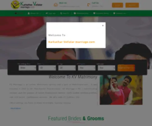 Kvmarriage.com(KV Marriage) Screenshot