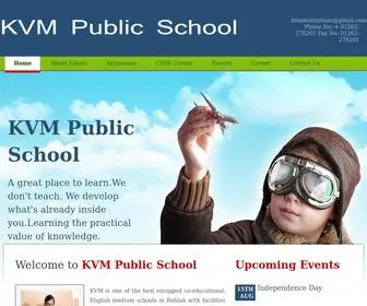 KVmpublicschool.com(KVM Public School) Screenshot