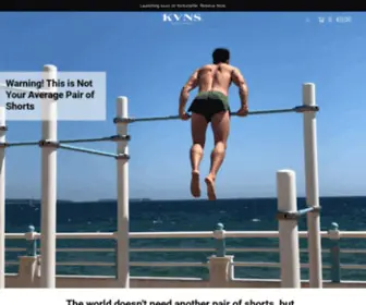 KVNSbrothers.com(Try something new with the KVNS Swimsuits this summer) Screenshot