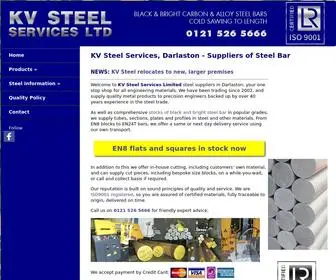 KVsteel.co.uk(KV Steel Services) Screenshot