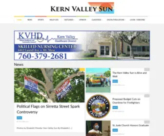 Kvsun.com(Kern Valley Sun) Screenshot