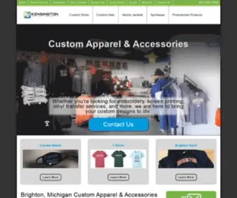 Kvvarsity.com(Michigan Custom Apparel & Accessories) Screenshot