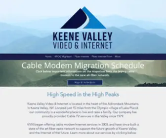 Kvvi.net(Keene Valley Video) Screenshot