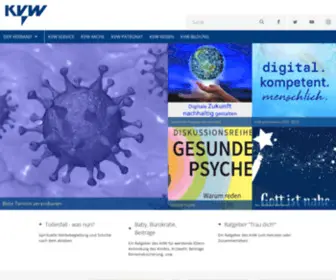 KVW.org(Der Katholischer Verband der Werktätigen (KVW)) Screenshot