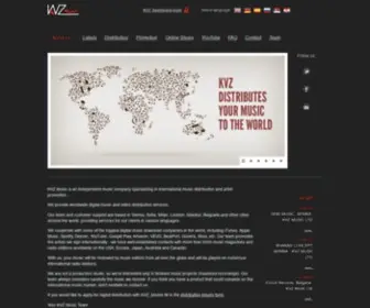 KVzmusic.com(KVZ MUSIC) Screenshot