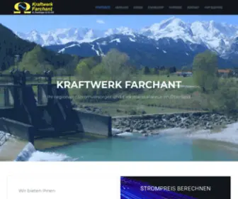 KW-Farchant.com(Kraftwerk Farchant) Screenshot