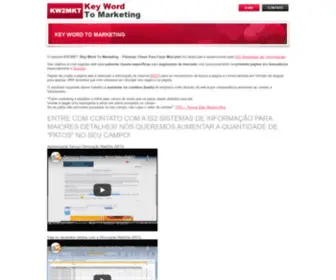 KW2MKT.com(Key Word To Marketing) Screenshot