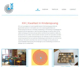 KwaliteitinkinderopVang.nl(Kwaliteit in Kinderopvang) Screenshot