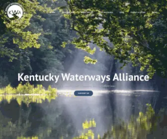 Kwalliance.org(Kentucky Waterways Alliance) Screenshot