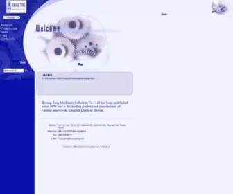 Kwangtong.com(Kwang Tong Machinery Industries Co) Screenshot