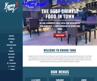 Kwangtung.co.uk(Kwang Tung Chinese Restaurant) Screenshot