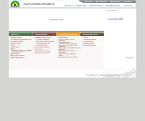 Kwantas.com.my(Kwantas Corporation Berhad) Screenshot