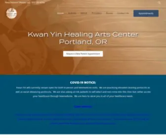 Kwanyinhealingarts.com(Kwan Yin Healing Arts) Screenshot